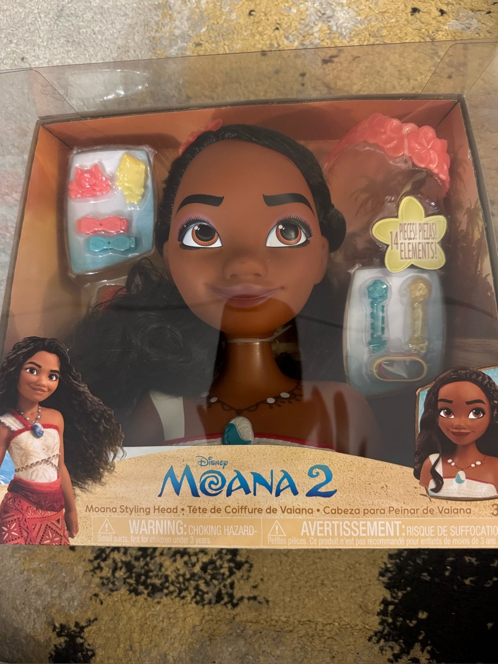 NEW Disney Princess Moana 2 Styling Head